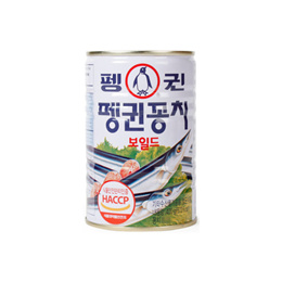 펭귄 꽁치 보일드 400g