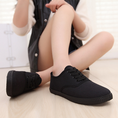 cut shoes for girls black