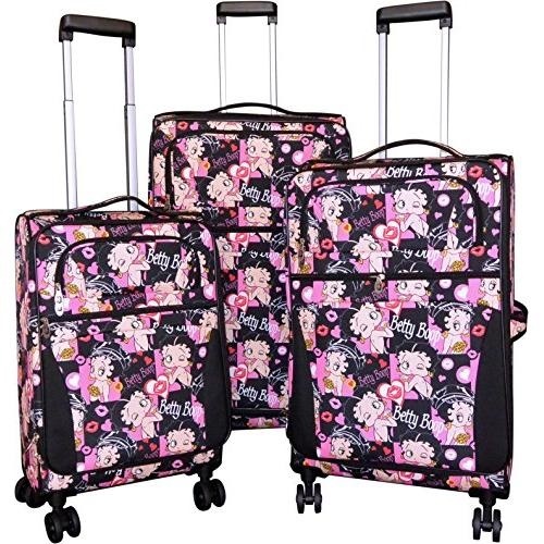 betty boop suitcase set