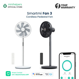 [2021 Special] Xiaomi Smartmi Fan 3 with Built-in Battery Smart APP Controls and Oscillation Mode