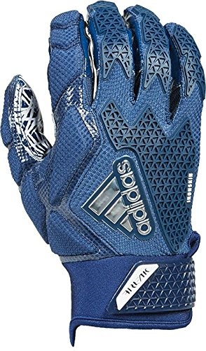 all blue football gloves