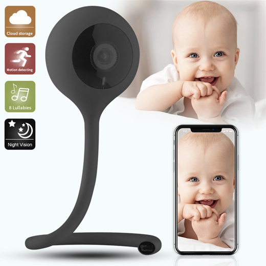 Qoo10 Nanny Camera Baby Monitor Camera Wifi Bebe Security Camera Intercom 2 Cameras Record