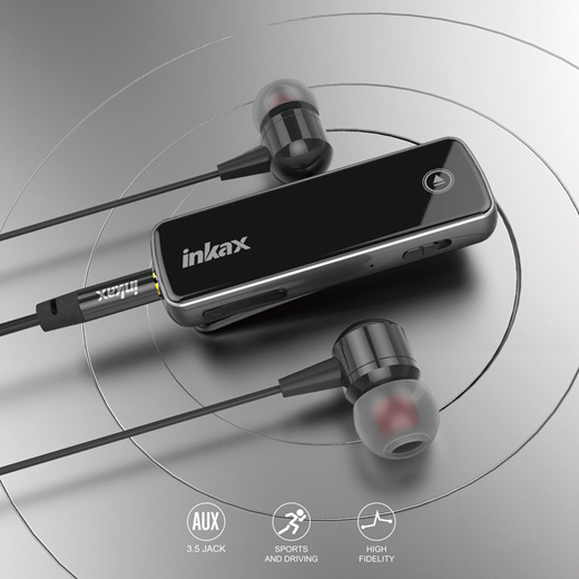 inkax bluetooth earphone