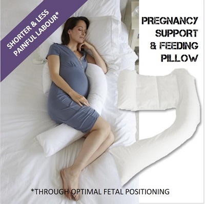 pregnancy support and feeding pillow