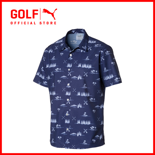 Puma Golf Paradise Shirt - Peacoat 