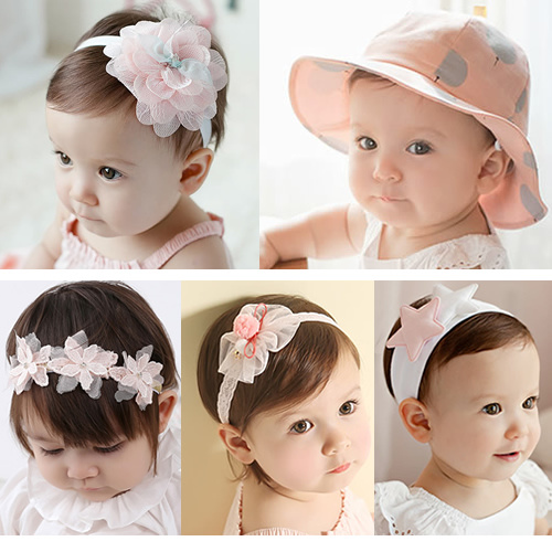 baby girl hats and headbands