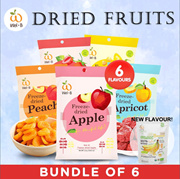 [WelB] [Pack OF 6] Freeze Dried fruit/ Baby Snacks/Baby Food/ Snack-By Official Appointed Importer