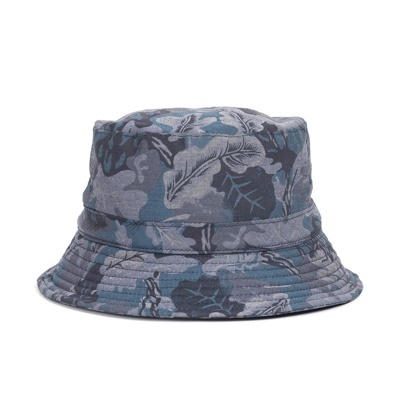 navy camo bucket hat