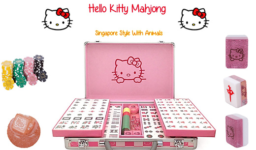 Qoo10 - 🔥🀄CNY MAHJONG 70% SALE!! Hello Kitty / Tiffany Mahjong