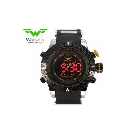 Qoo10 Men Wolf Club sport Watch Watches