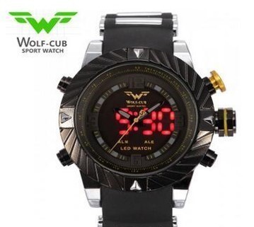 Qoo10 Men Wolf Club sport Watch Watches