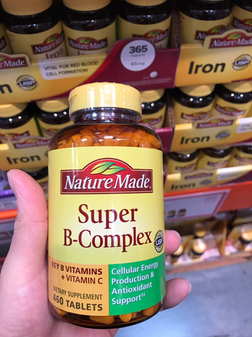 Nature Made Super B-Complex - 460 Tablets