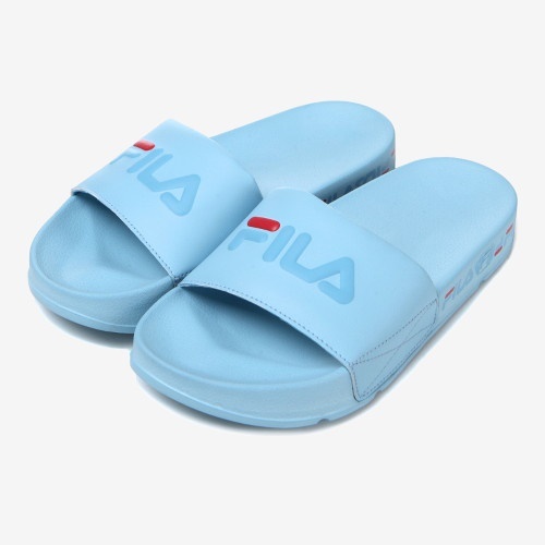 fila slippers blue