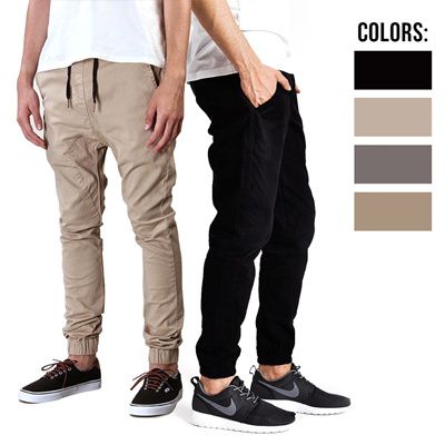 Qoo10 - Jogger Pants : Pakaian Pria