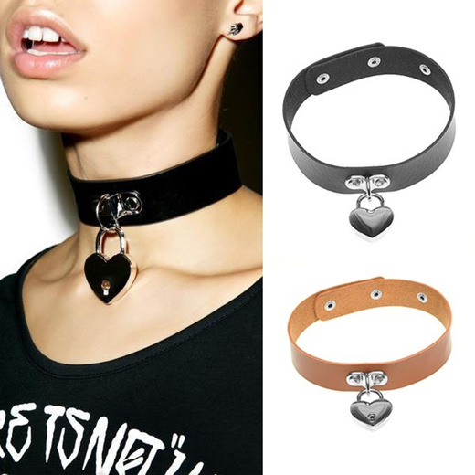 heart lock choker