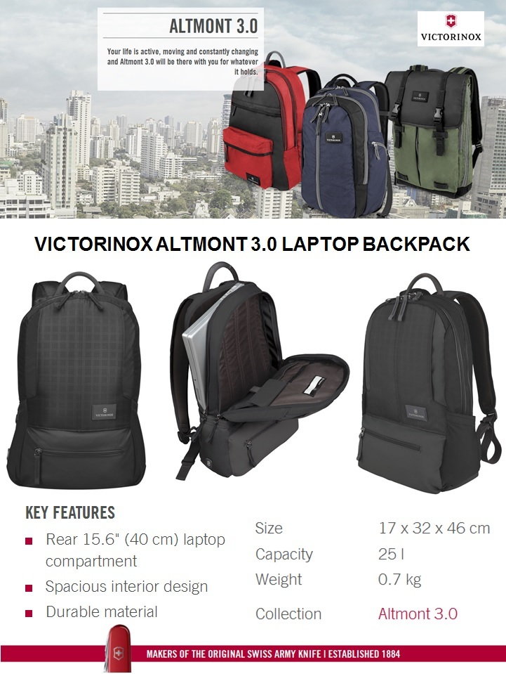 victorinox altmont 3.0 laptop messenger