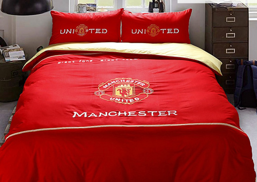 Qoo10 Man Utd Mu Manchester United Bedsheet 250cm 200cm With