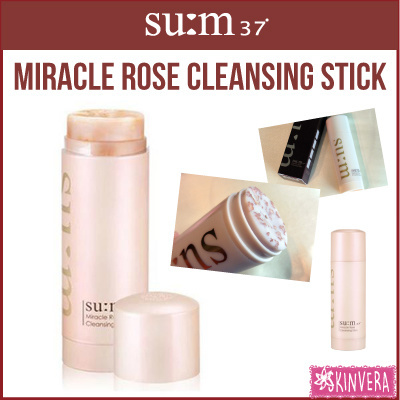 sum37 rose cleansing stick