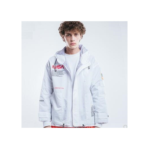 heron preston nasa jacket white