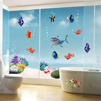 Qoo10 Finding Nemo Kids Baby Room Decor Wall Sticker Wall Decals