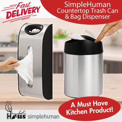 Qoo10 Simplehuman Kitchen Must Haves Bag Dispenser And