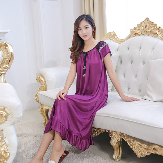 Purple night clearance dress