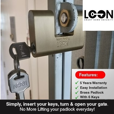 gate padlock