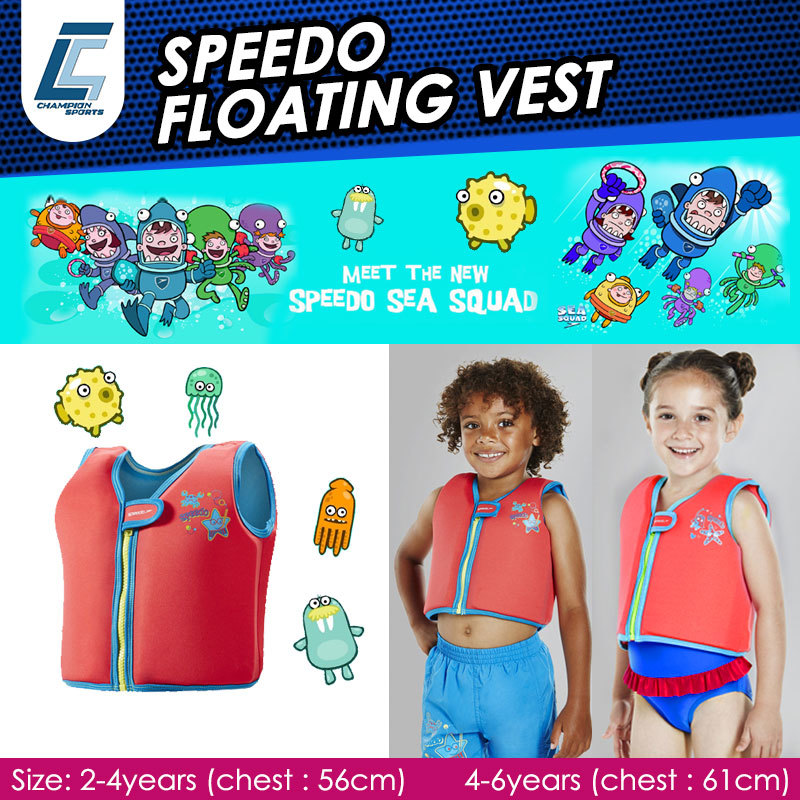 speedo sea squad float vest review