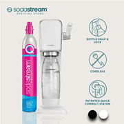 SodaStream ART White / Black Sparkling Water Maker (2 Colors Available)