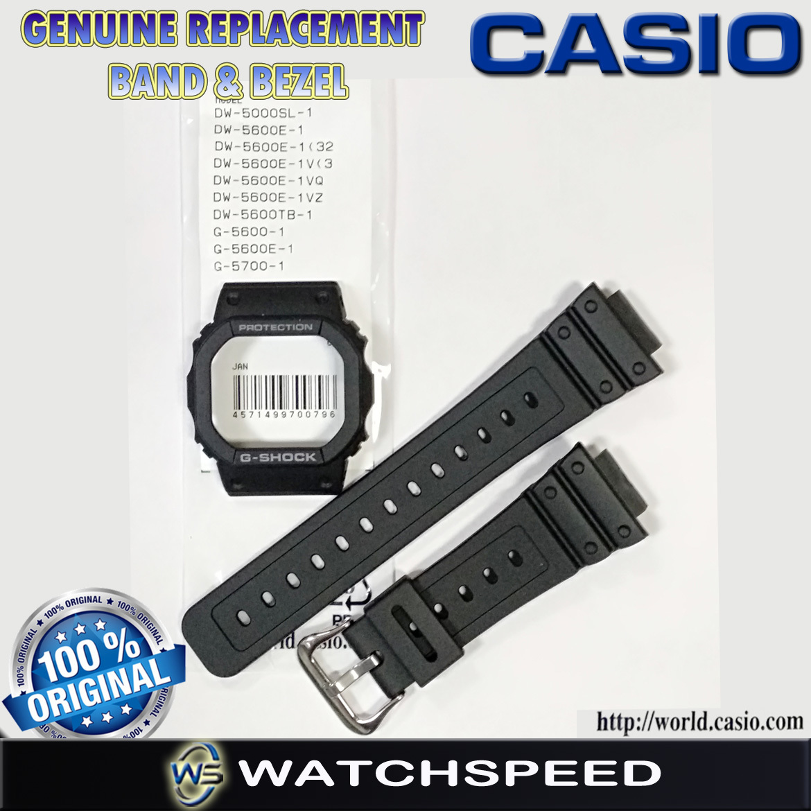 casio g shock dw 5700 bezel