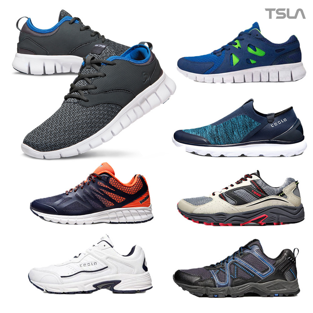 Qoo10 - Tesla Sports Running Shoes / high quality / Light weight ...