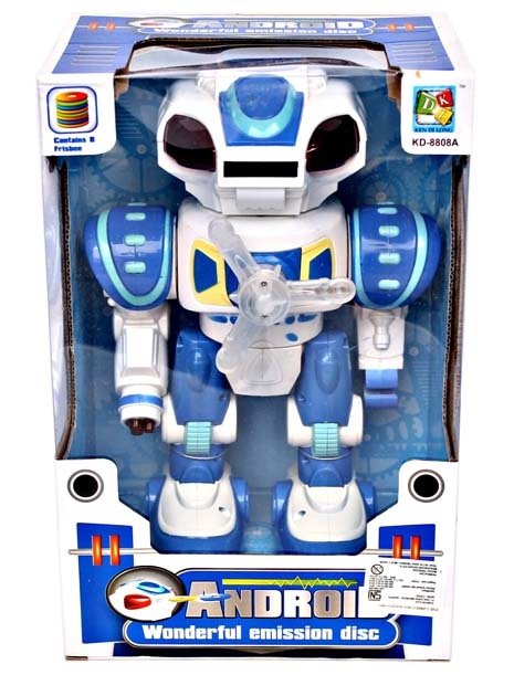 Qoo10 Robot Android Wonderful Emission Mainan Robot Keren