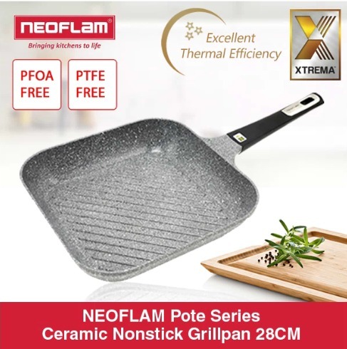 Neoflam Coded Antimicrobial Cutting Board Set with Organizer in Assorted  Colors 