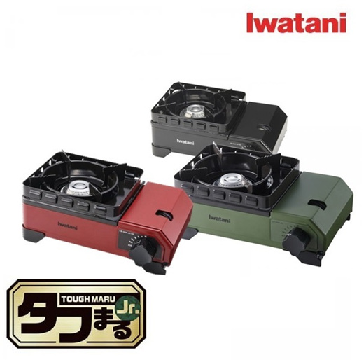 Iwatani Tough Maru Jr. Portable Stove, Olive