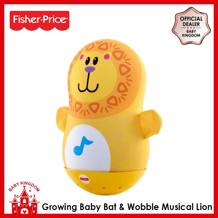 fisher price bat and wobble musical lion
