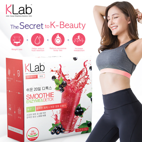 K-Lab Smoothie Enzyme Detox | #1 Detox Juice in Korea | The Secret To K-Beauty | Made in Korea Deals for only S$69 instead of S$69