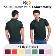 29K Solid Colour Polo T-Shirt Matty - Multiple variant