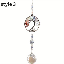 1PCS Crystal Suncatchers with Crystal Ball Prisms Rainbow Maker