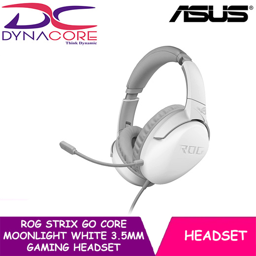 ROG Strix Go Core Moonlight White  Gaming headsets-audio｜ROG - Republic of  Gamers｜ROG Global