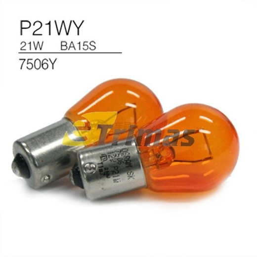 ba15s amber bulb