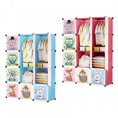 Qoo10 Gte Kids Dresser Kids Closet Portable Closet Wardrobe