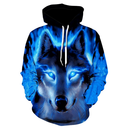 wolf hoodies for men