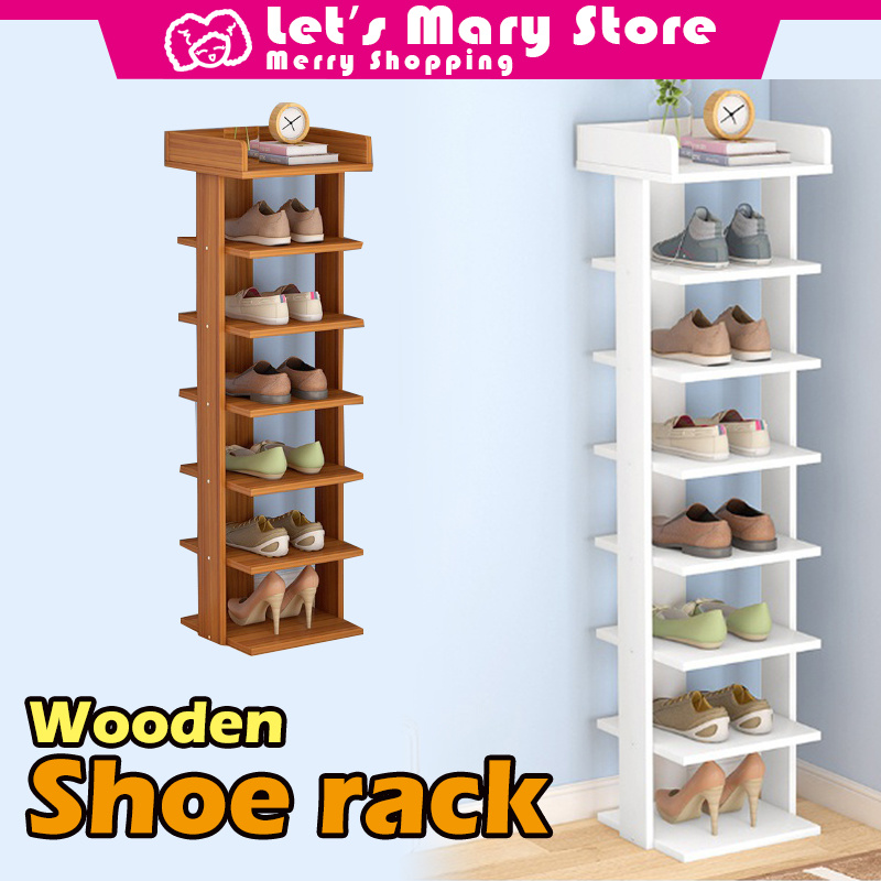 Qoo10 Wooden Shoe Rack Furniture Deco