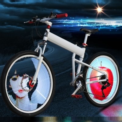 programmable bike wheel lights