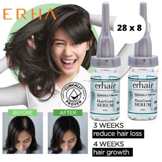 Qoo10 - Erha ️ Erhair Hairgrow Serum 28 X 8 Ml ️ Hair Growth ️ Hair 