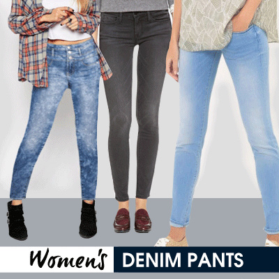 New! Collection Women Denim Skinny Jeans Deals for only Rp69.000 instead of Rp69.000