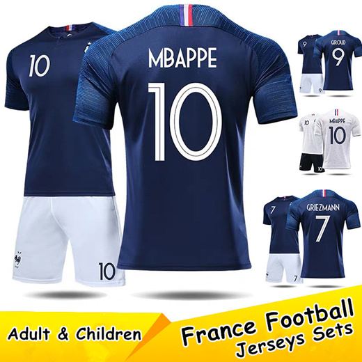 : Mbappe #10 France Home Soccer Jersey 2022/23 : Clothing, Shoes  & Jewelry