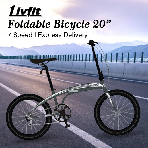 Livfit 2025 foldable bicycle