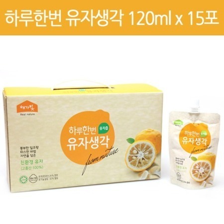 Qoo10 - Eden Farm Haru Haru Citron Juice 120m x 15 Packs (Goheung ...