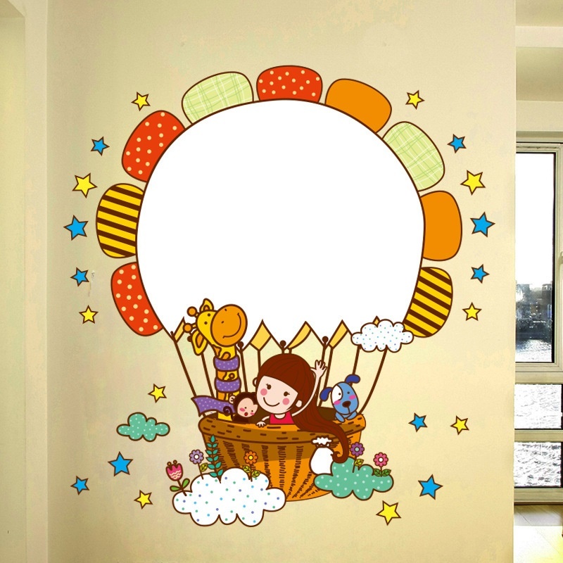 Creative Removable Wall Stickers Dandelion Whiteboard Children Bedrooms Bedroom Background Wall Stic
